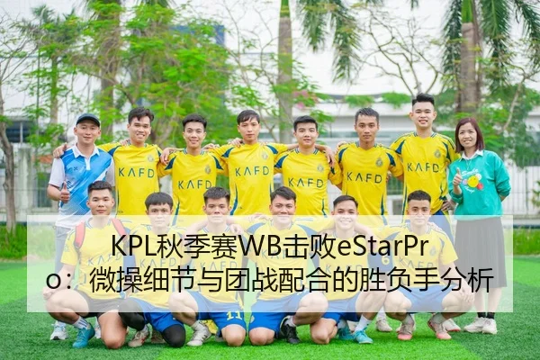 KPL秋季赛WB击败eStarPro：微操细节与团战配合的胜负手分析